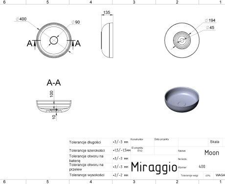 „MOON MIRASOFT“ praustuvė