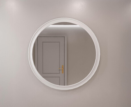 Apvalus veidrodis su MDF apdaila L300 #5