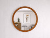 Apvalus veidrodis su MDF apdaila L300 #10