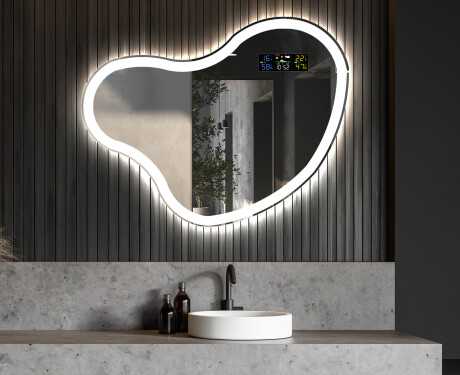 Dekoratyvinis veidrodis su led apsvietimu N222 #6