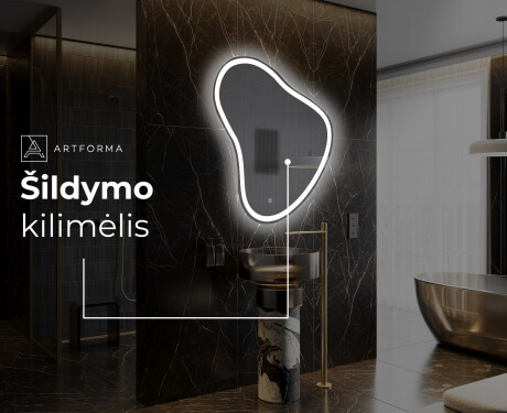 Dekoratyvinis veidrodis su LED apsvietimu V222 #9