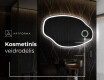 Dekoratyvinis veidrodis su led apsvietimu O222 #4