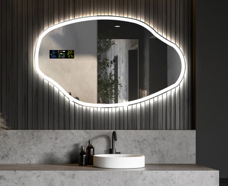 Dekoratyvinis veidrodis su led apsvietimu O222 #6