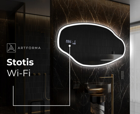 Dekoratyvinis veidrodis su led apsvietimu O222 #6