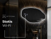 Dekoratyvinis veidrodis su led apsvietimu O223 #6