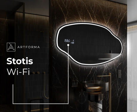 Dekoratyvinis veidrodis su led apsvietimu O223 #6