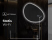 Netaisyklingos pakabinamas dekoratyvinis veidrodis H221 #7