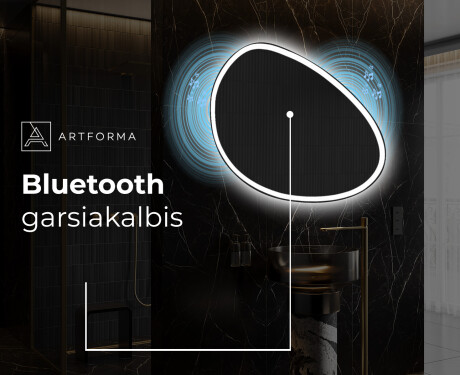 Dekoratyvinis veidrodis su LED apšvietimu H222 #7
