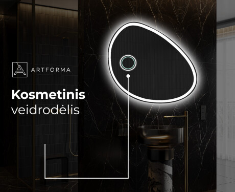 Dekoratyvinis veidrodis su LED apšvietimu H222 #5