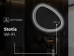 Netaisyklingos pakabinamas dekoratyvinis veidrodis H223 #8