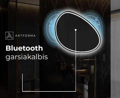 Netaisyklingos pakabinamas dekoratyvinis veidrodis H223 #6