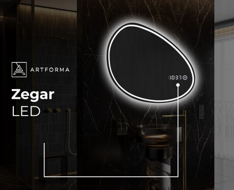 Netaisyklingos pakabinamas dekoratyvinis veidrodis H223 #8