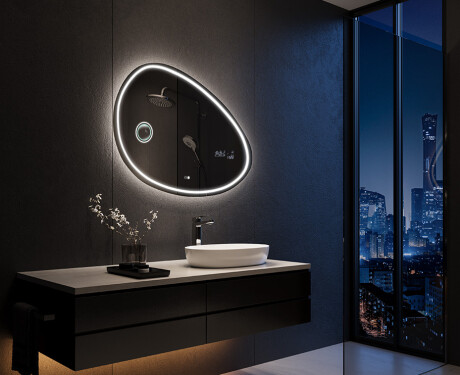 Netaisyklingos pakabinamas dekoratyvinis veidrodis H223 #10