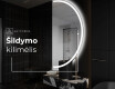 Dekoratyvinis veidrodis su LED apsvietimu Y222 #8