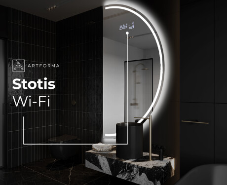 Netaisyklingos veidrodis ant sienos Y223 #6