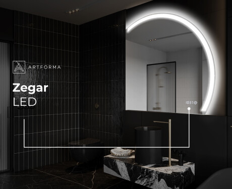 Dekoratyvinis veidrodis su LED apsvietimu Y222 #9