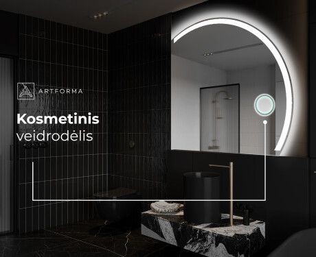 Dekoratyvinis veidrodis su LED apsvietimu Y222 #5