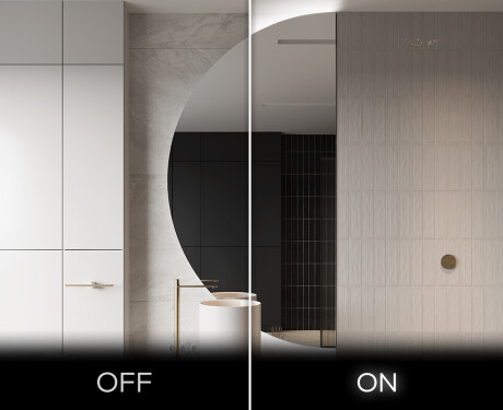 Dekoratyvinis veidrodis su LED apsvietimu D221 #3