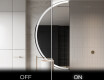 Dekoratyvinis veidrodis su LED apsvietimu D222 #3