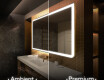 Apšviestas vonios veidrodis LED L146