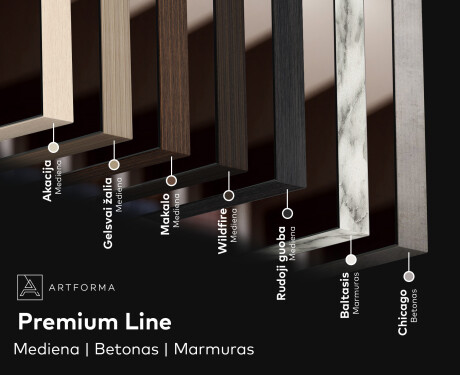 Vertikalus apšviestas vonios veidrodis LED L01 #4