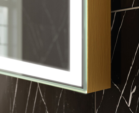 Vertikalus apšviestas vonios veidrodis LED L01 #10