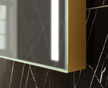 Vertikalus apšviestas vonios veidrodis LED L02 #9