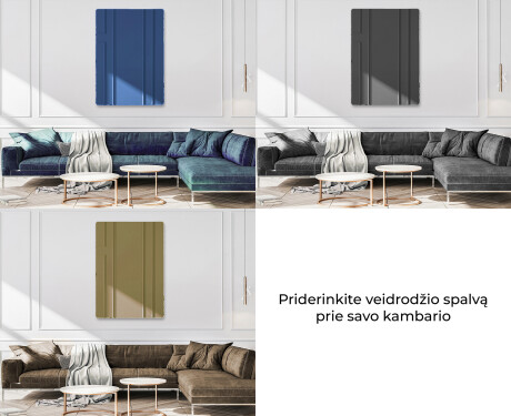 Suapvalinti pakabinamas dekoratyvinis veidrodis L172 #10