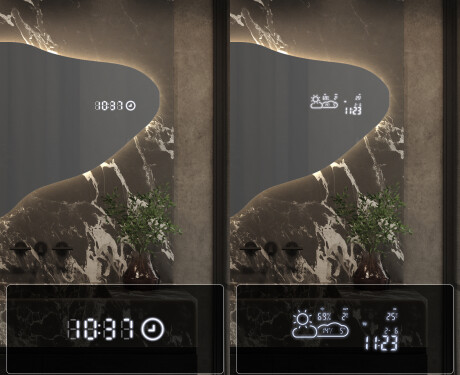 Dekoratyvinis veidrodis su LED apšvietimu P221 #7