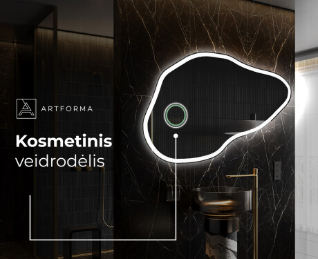 Dekoratyvinis veidrodis su LED apšvietimu P222 #4