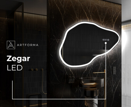 Dekoratyvinis veidrodis su LED apšvietimu P222 #7