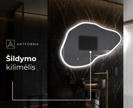 Dekoratyvinis veidrodis su LED apšvietimu P222 #8