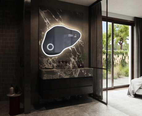 Dekoratyvinis veidrodis su LED apšvietimu P222 #10