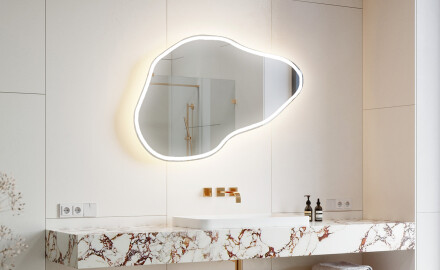 Dekoratyvinis veidrodis su LED apšvietimu P222
