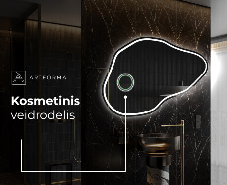Dekoratyvinis veidrodis su LED apšvietimu P223 #4