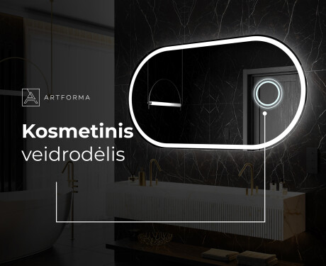 Apšviestas vonios veidrodis LED L230 #6