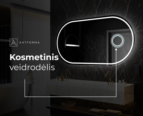 Apšviestas vonios veidrodis LED L231 #6