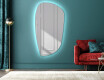 Sieninis dekoratyvinis veidrodis su led I221 #1