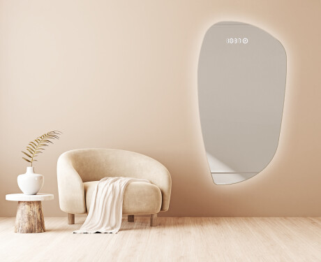 Sieninis dekoratyvinis veidrodis su led I221 #4