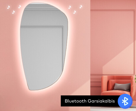 Sieninis dekoratyvinis veidrodis su led I221 #7