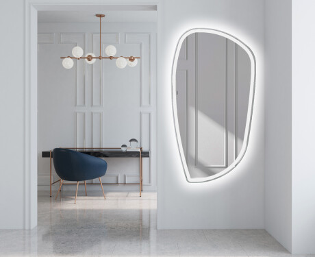 Sieninis dekoratyvinis veidrodis su LED I222 #5