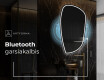 Sieninis dekoratyvinis veidrodis su LED I223 #5