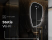 Sieninis dekoratyvinis veidrodis su LED I223 #6