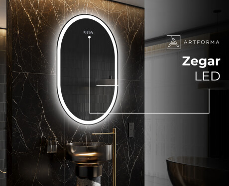 Apšviestas vonios veidrodis LED L230 #7