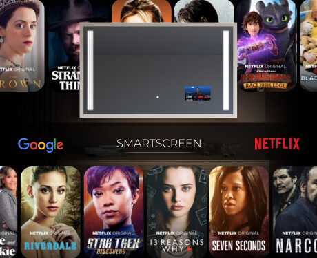 Apšviestas Veidrodis Veidrodis LED Su Rėmu - FrameLine L131 #6