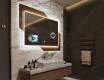 Apšviestas vonios veidrodis LED - Retro #12
