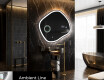 Dekoratyvinis veidrodis su LED apsvietimu R222 #1