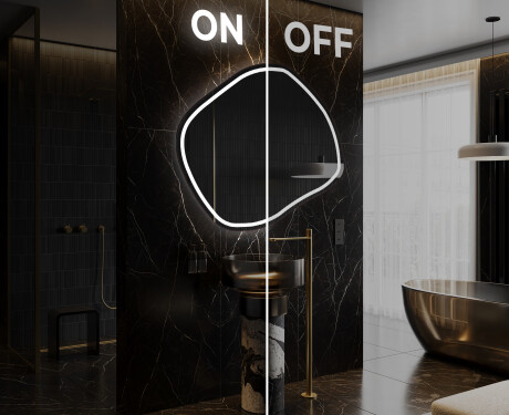 Dekoratyvinis veidrodis su LED apsvietimu R223 #3