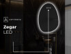 Dekoratyvinis veidrodis su LED apšvietimu SF221 #8