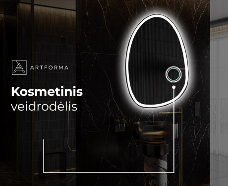Dekoratyvinis veidrodis su LED apšvietimu SF222 #5